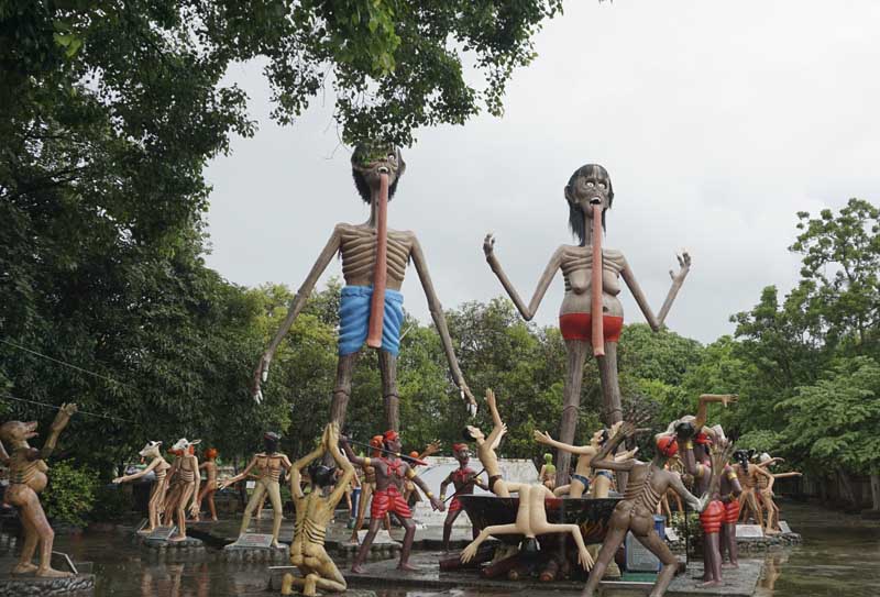 The Wang Saen Suk Hell Garden